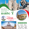 TOUR CHUYÊN SÂU NƯỚC Ý | 8 NGÀY 7 ĐÊM